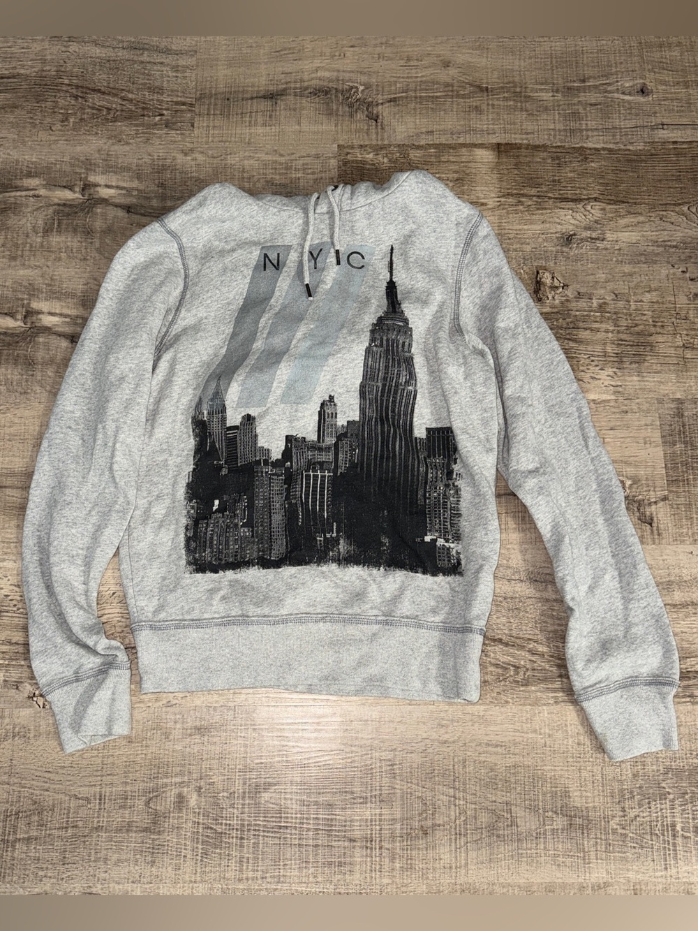 Brooklyn Calling NYC, Mens Pullover Hoodie Sweater Size Small
